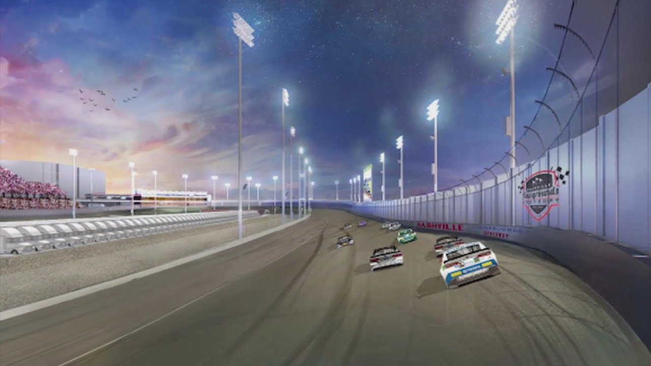 Bristol Motor Speedway releases renderings showing restored Nashville Fairgrounds Speedway