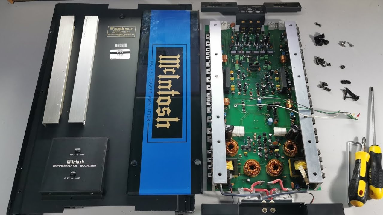 Mcintosh​ MC​ 431​ Iook inside