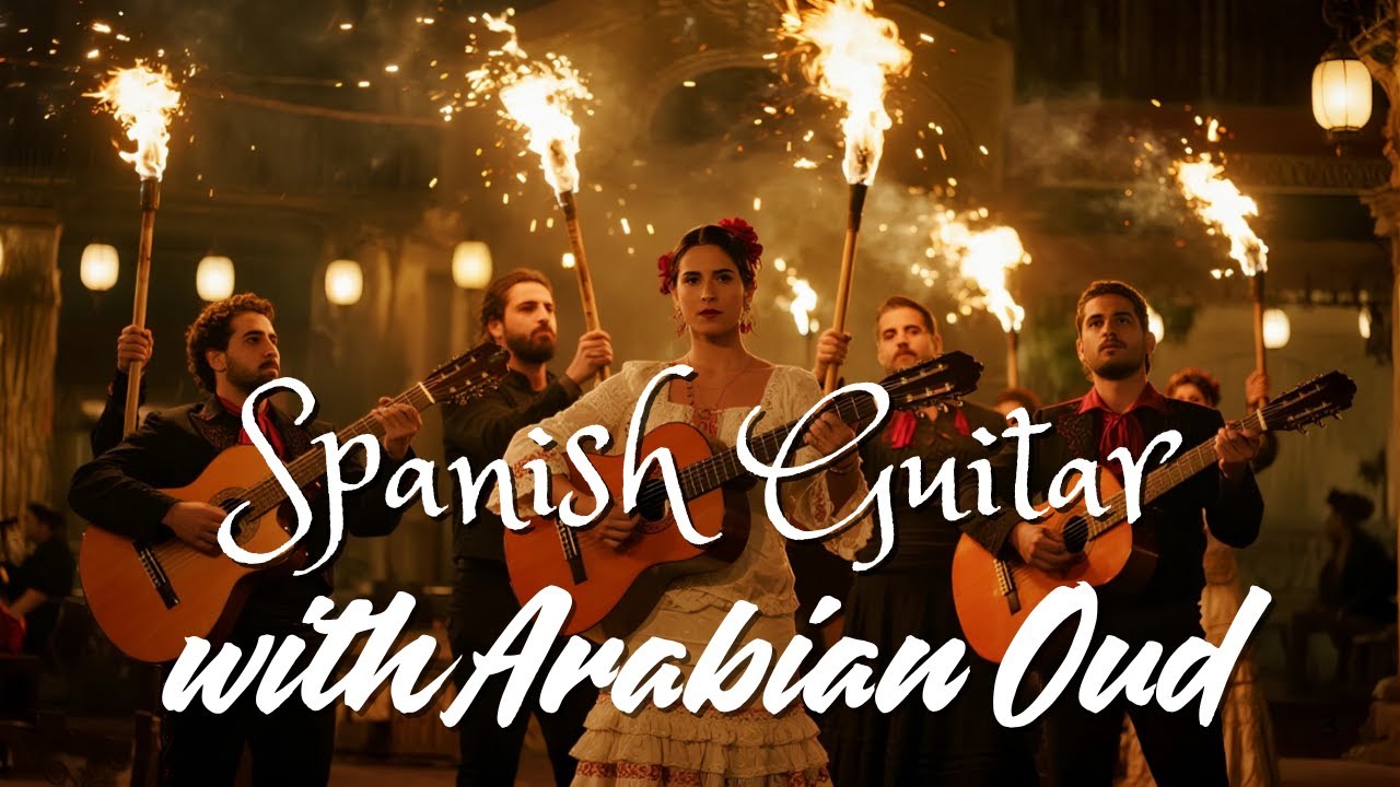 Top Andalusian Guitar & Oud Fusion - Chill Flamenco Instrumental Playlist for Work