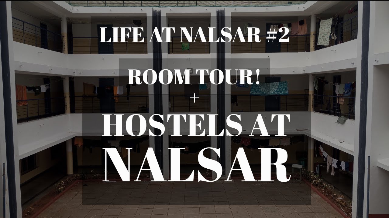 HOSTEL ROOM TOUR + HOSTEL LIFE at NALSAR | Life at NALSAR #2 | Shourya Sinha | CLAT 2026