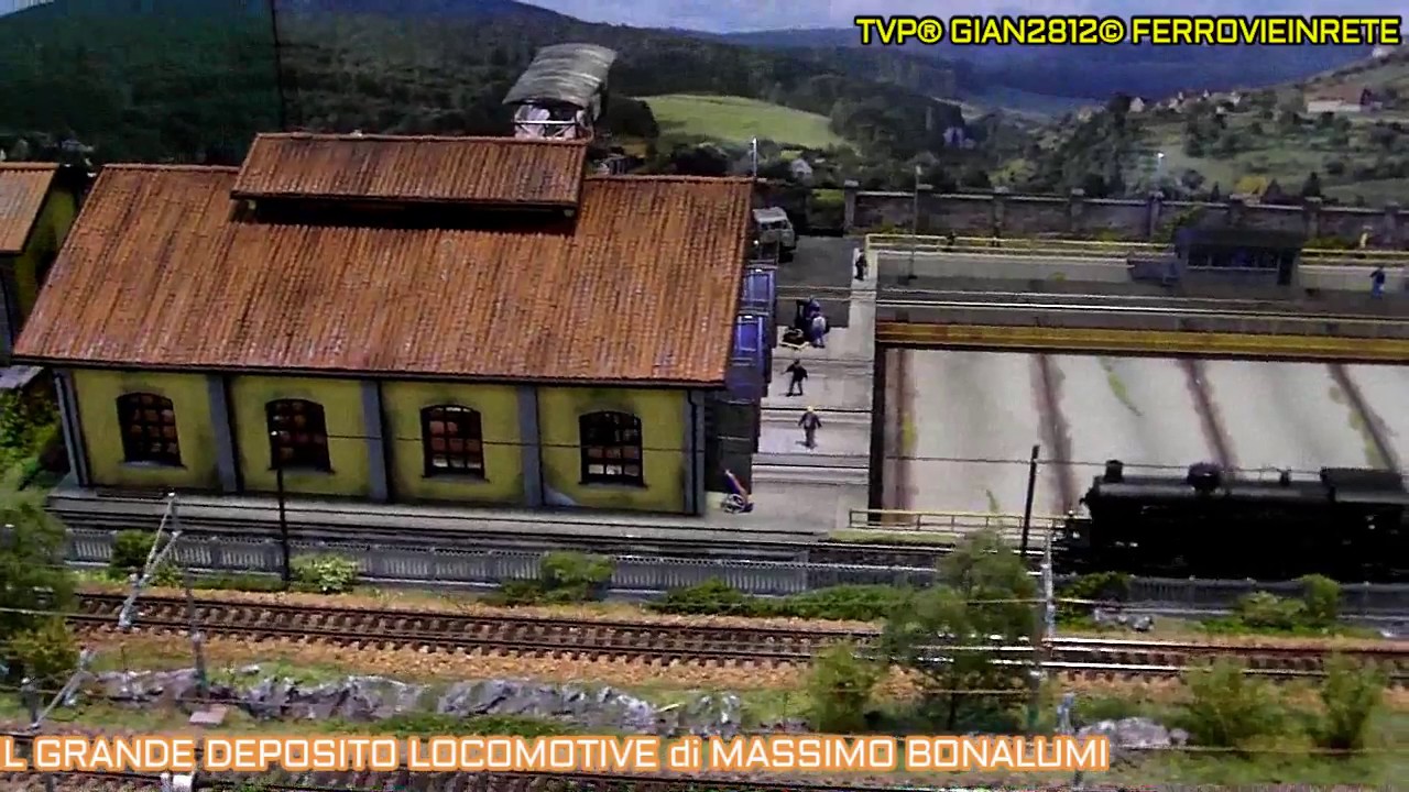 il Deposito Locomotive di Massimo Bonalumi a 
