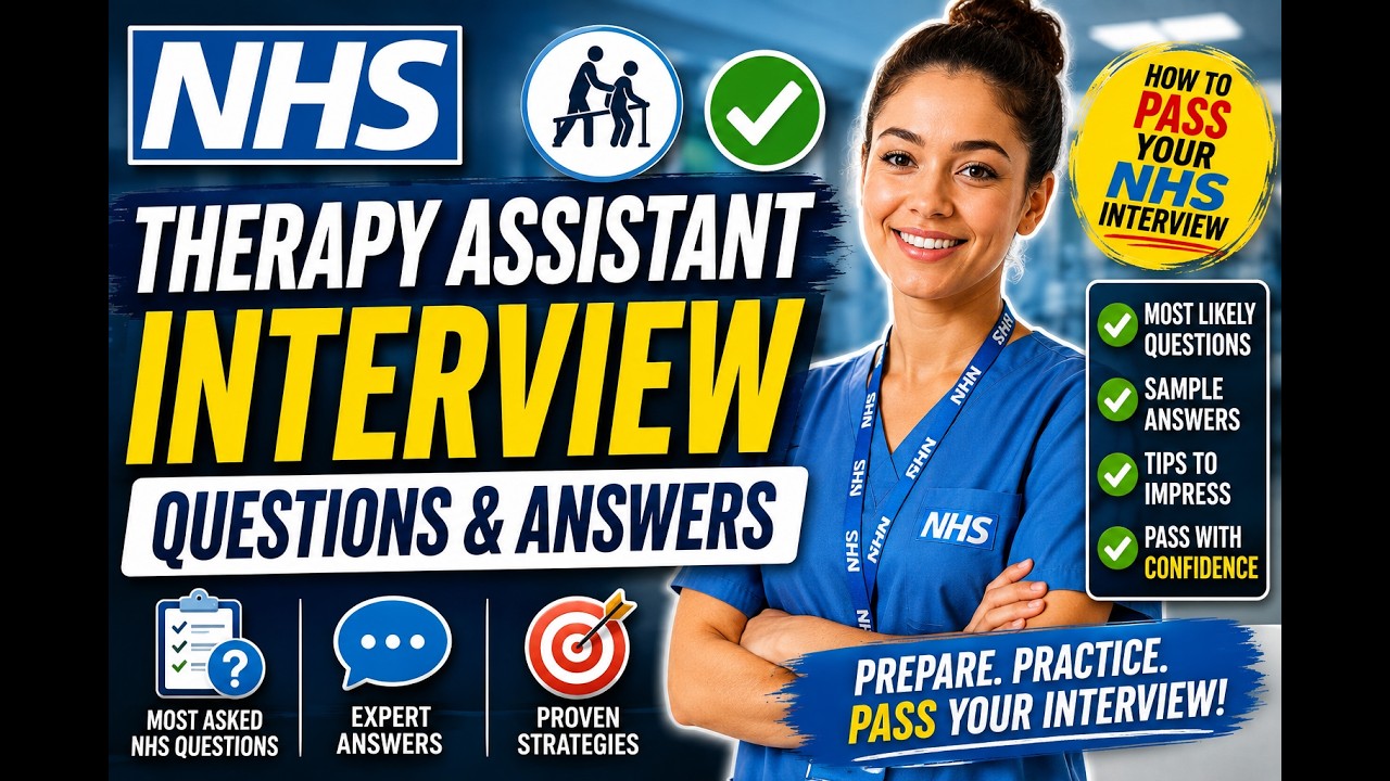 NHS Therapy Assistant Interview Questions and Answers (How to Pass Your NHS Interview)