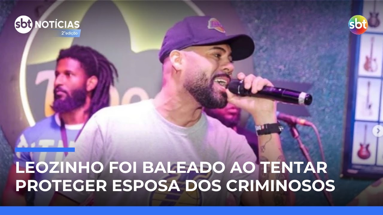 Cantor de pagode é morto a tiros durante tentativa de assalto no Rio | #SBTNotícias
