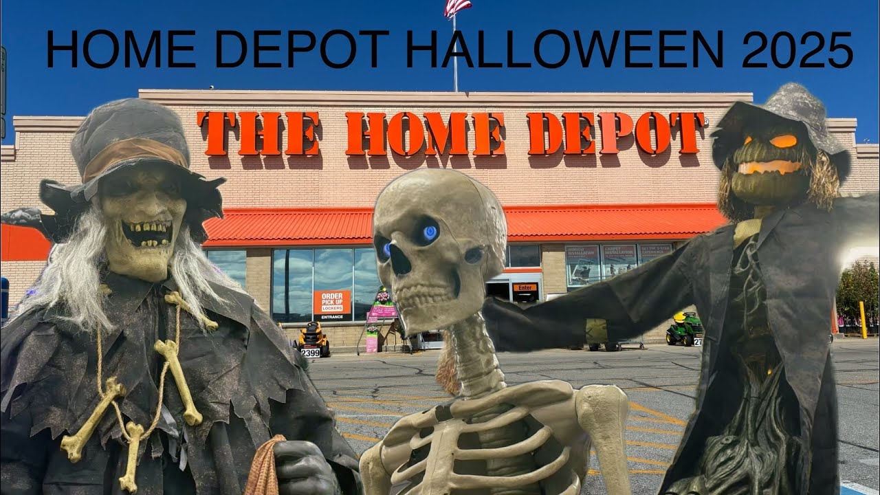 HOME DEPOT HALLOWEEN 2025!