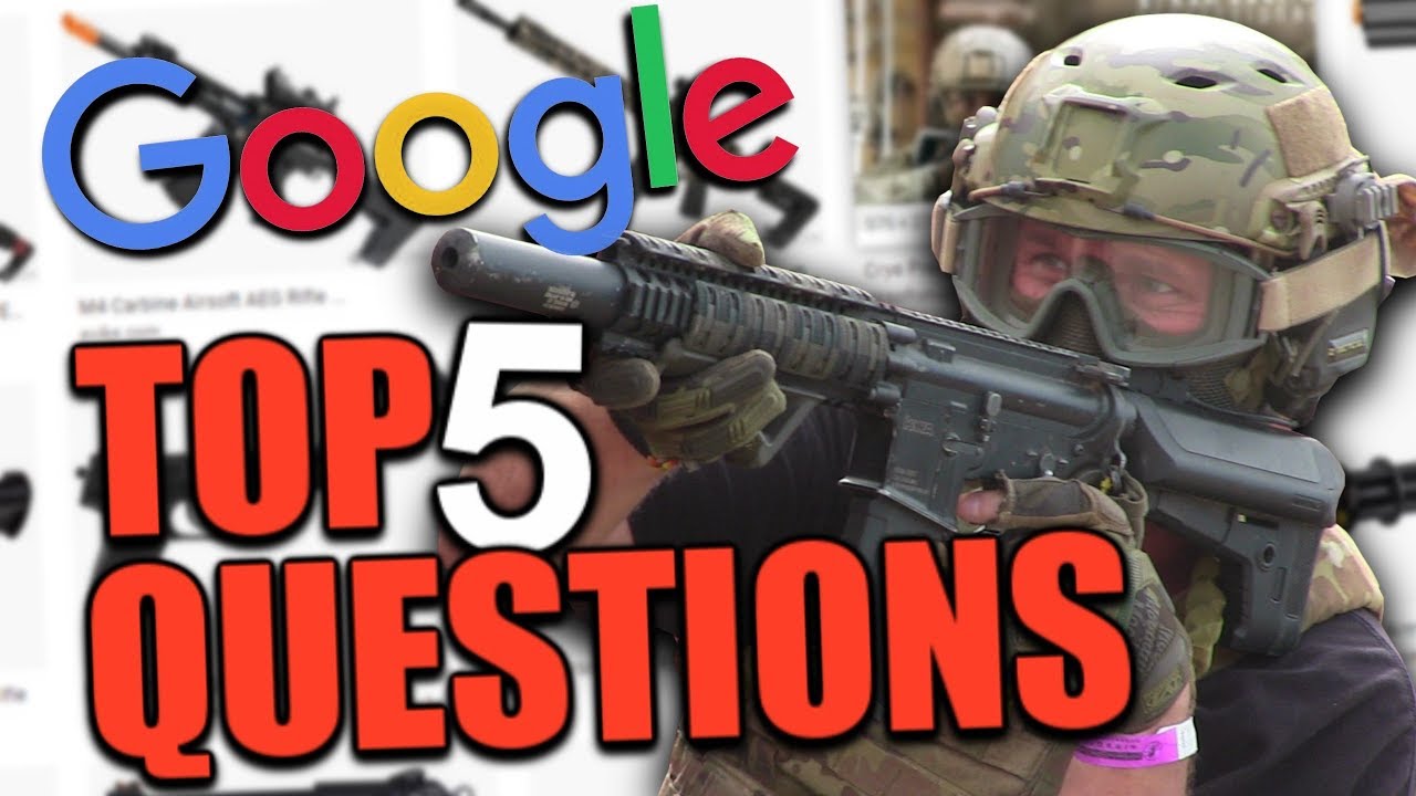 Top 5 Questions People Ask About Airsoft According To Google