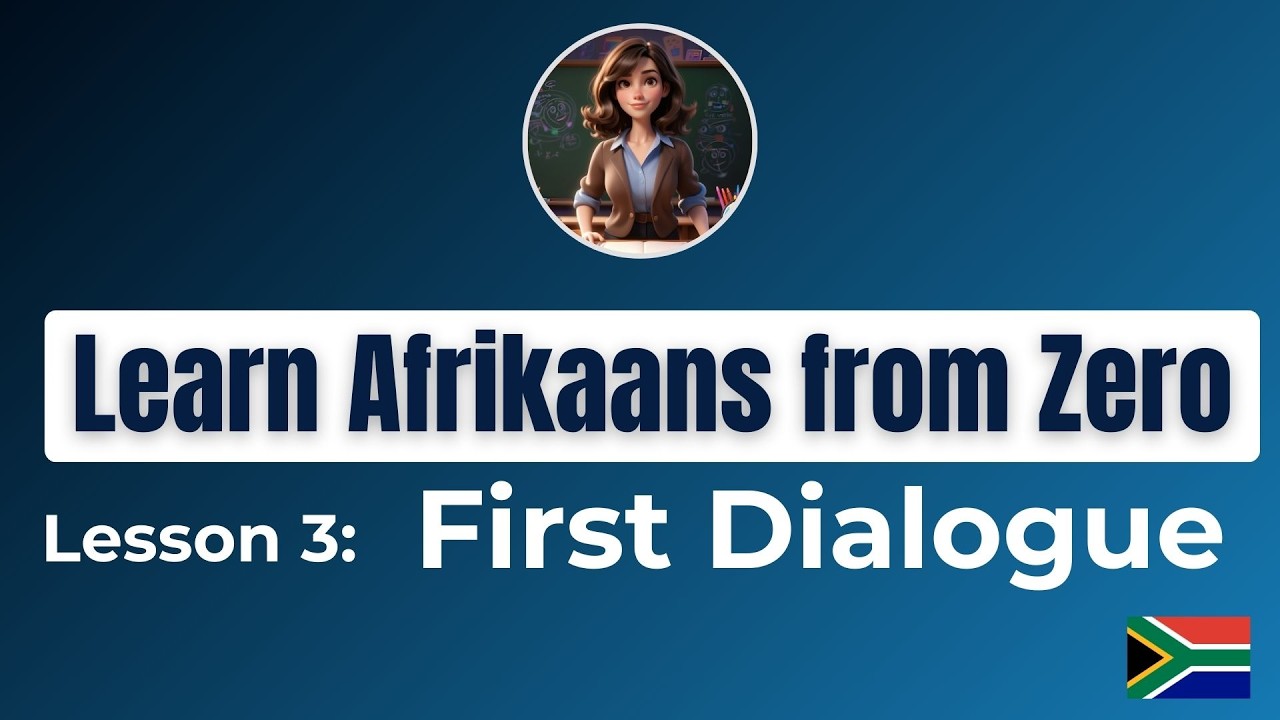 Learn Afrikaans from Zero Lesson 4 | How to Say “How Are You?” in Afrikaans