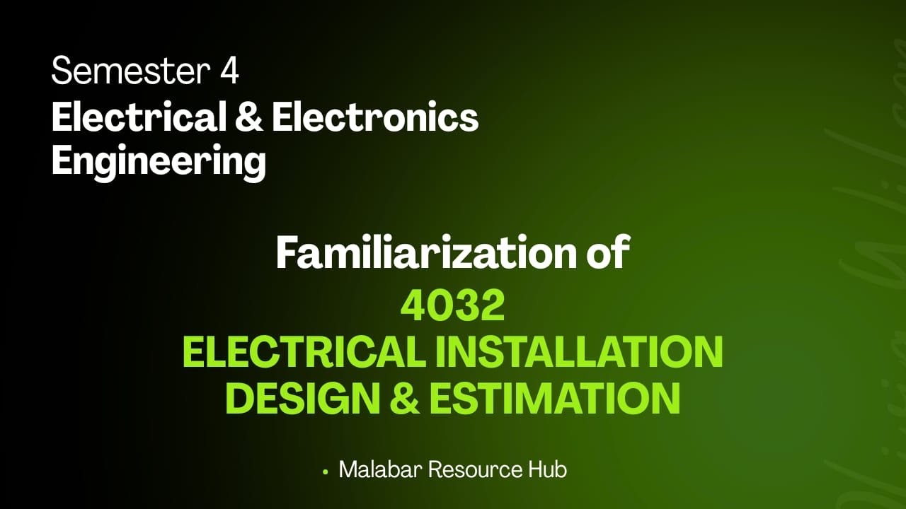 4032 | EIDE | Syllabus Familiarisation