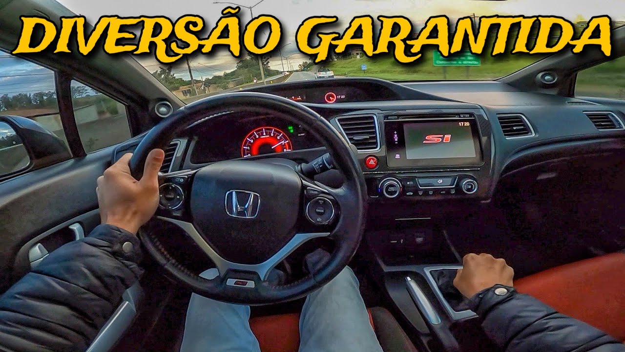 ISSO É UM ESPORTIVO RAIZ ! ACELERANDO O CIVIC K24