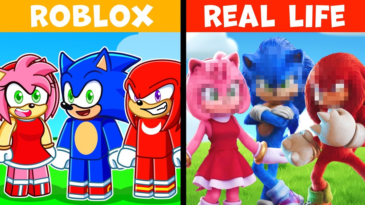 Sonic & Friends Turned REALISTIC In Roblox!