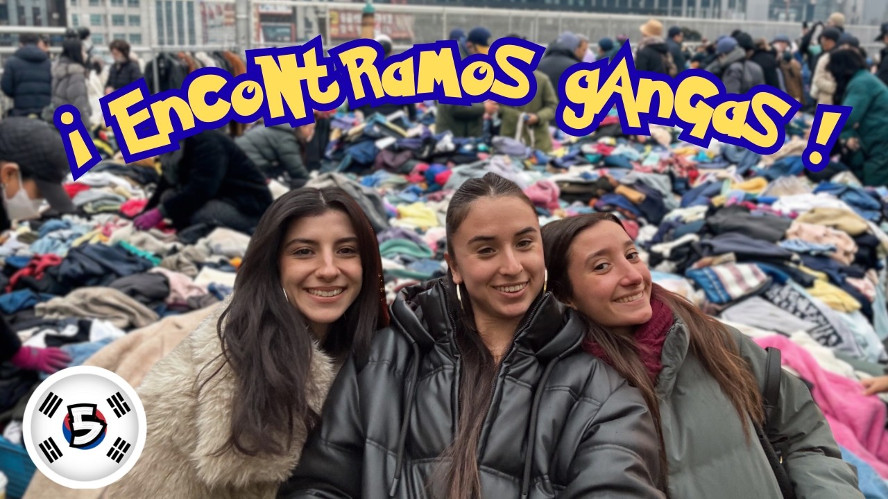 Vamos a un mercadillo coreano | Seúl 5