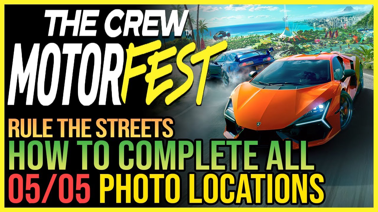 All Rule The Streets Photo Ops The Crew Motorfest