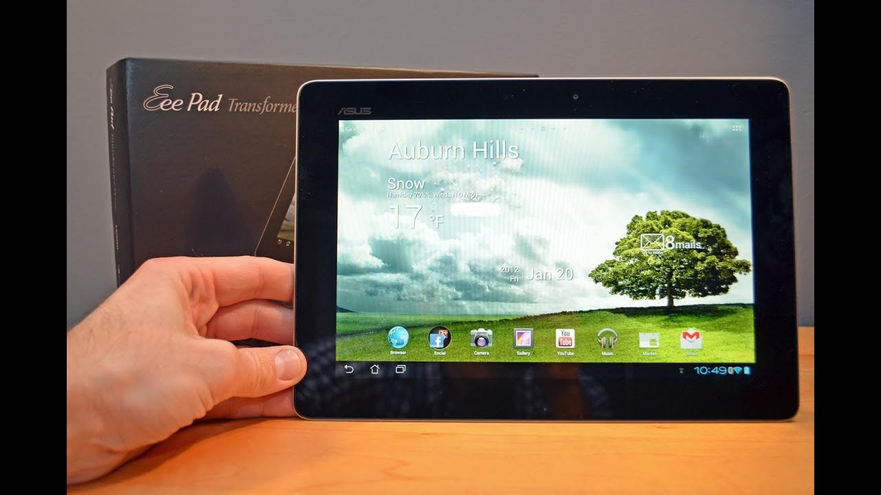 Asus Transformer Prime (Android 4.0): распаковка и подробный обзор