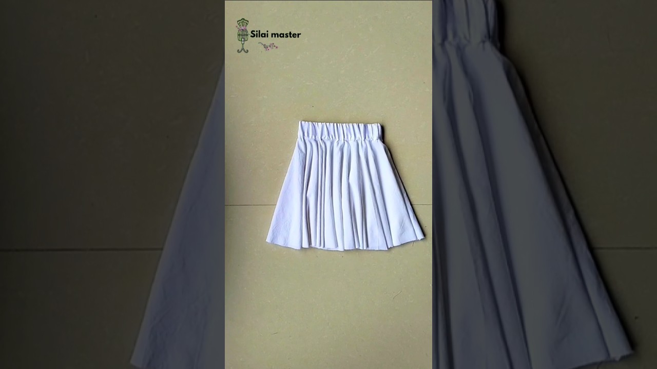 2 Year Old Baby Skirt Cutting & Stitching | Easy Sewing Tutorial for Beginners