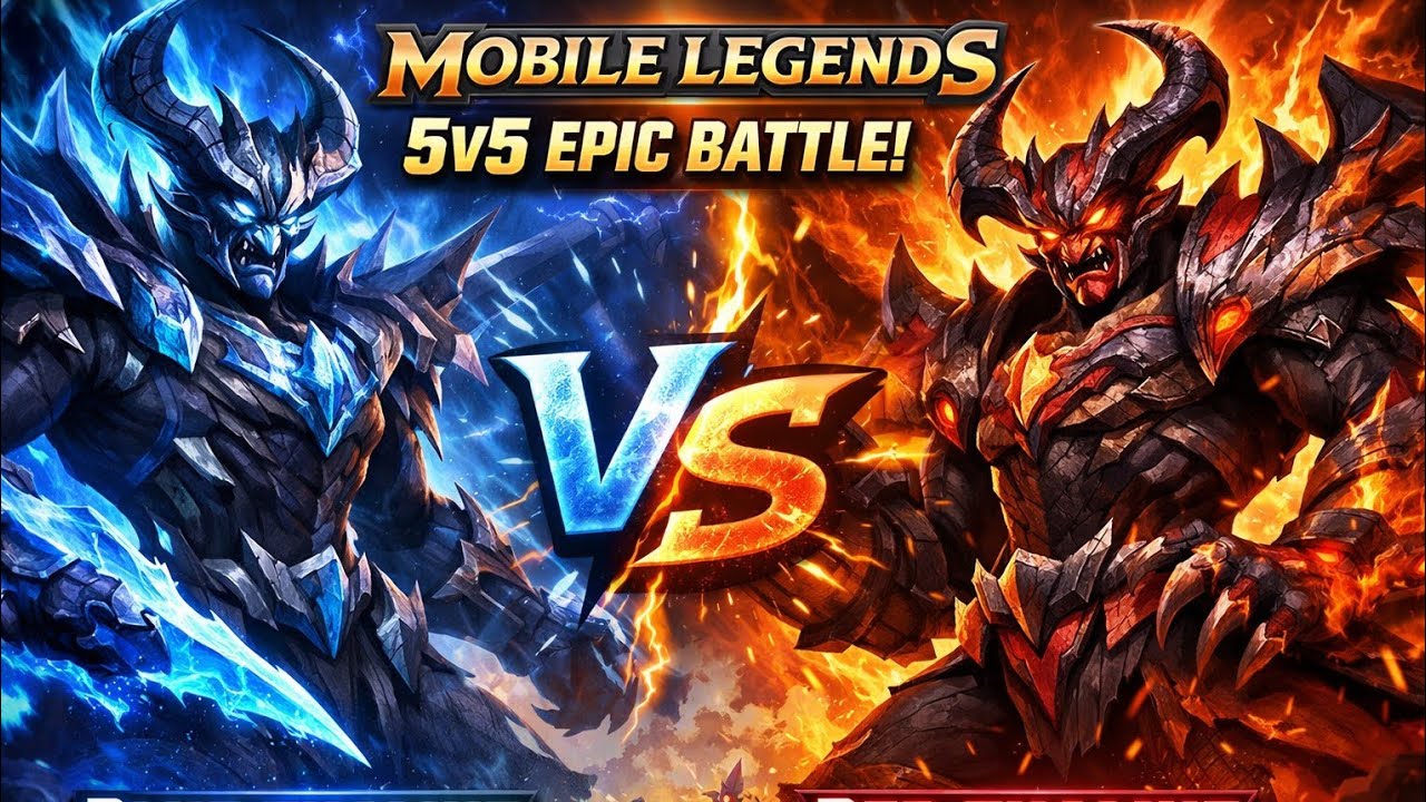 THAMUZ MIRROR MATCH 😈🔥 Blue vs Red | Mobile Legends Ranked