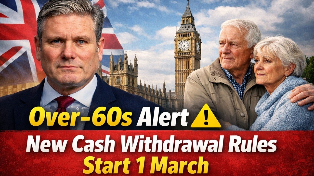Over 60s Alert ⚠️ New Cash Withdrawal Rules Start 1 March