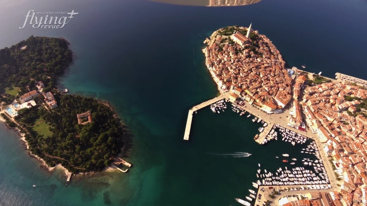 Chorvatské pobřeží z nebe: Odstartujte z Portorože na Malý Lošinj