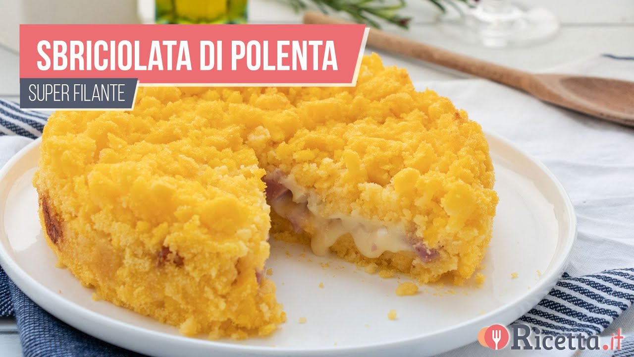 SBRICIOLATA DI POLENTA (Super filante❗❗) - Ricetta.it