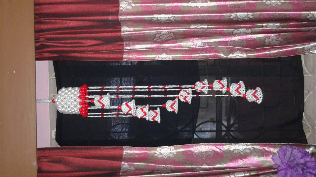 How to make a beaded doorbell ||Putir Doorbell ||  পুতির ডোরবেল ||