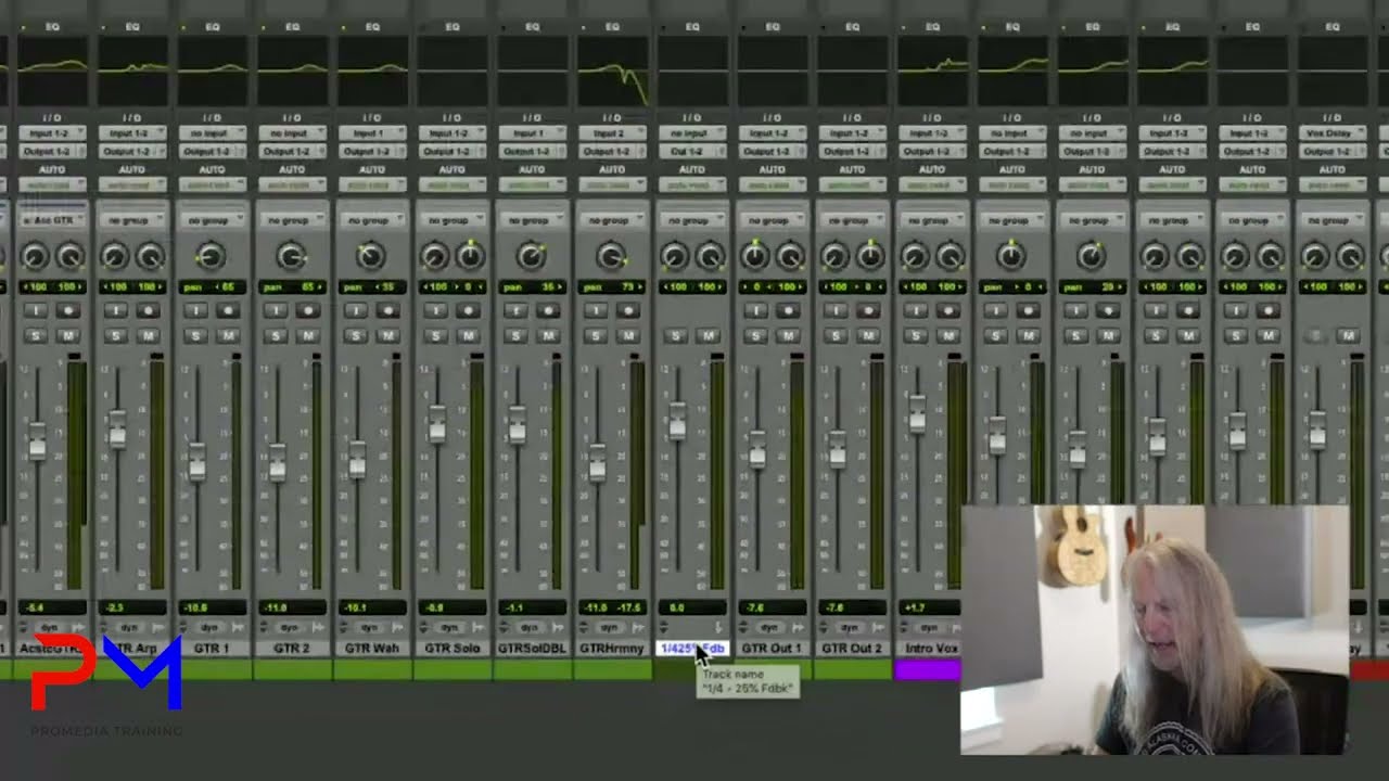 Track Presets In Pro Tools - Tutorial