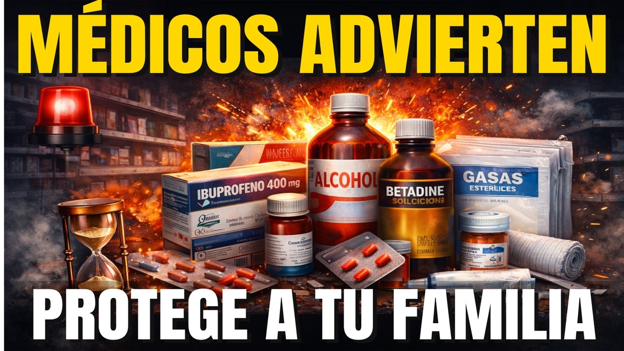 TERCERA GUERRA MUNDIAL 2026: 10 Productos de FARMACIA que tu FAMILIA NECESITA Antes de que se AGOTEN
