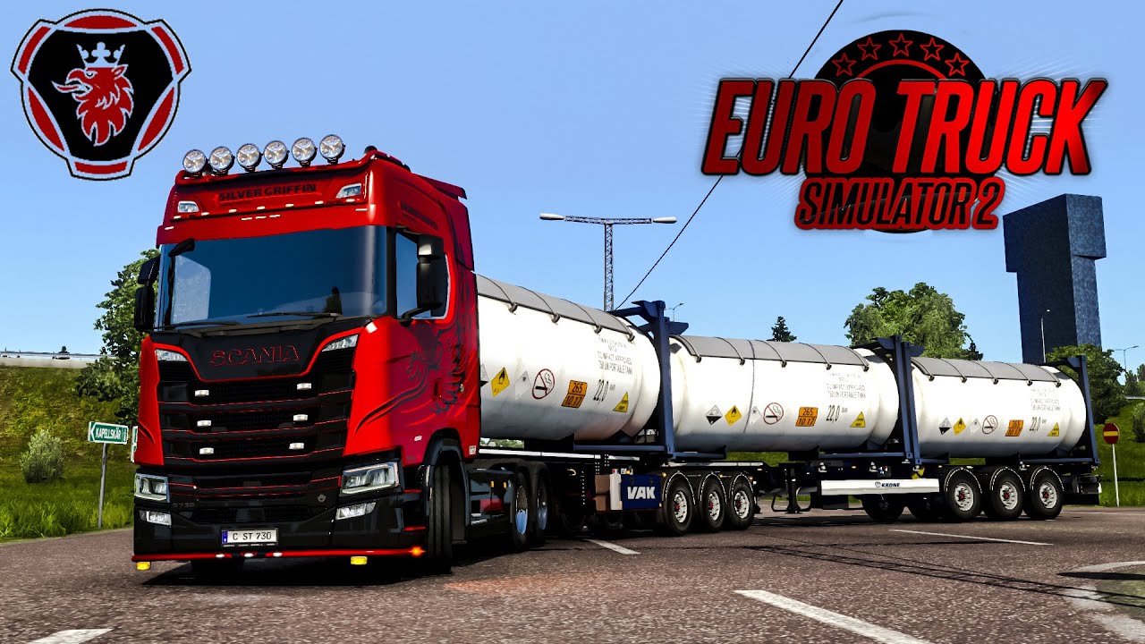 ETS2 1.38 | SCANIA S730 V8 | Stockholm - Kouvola