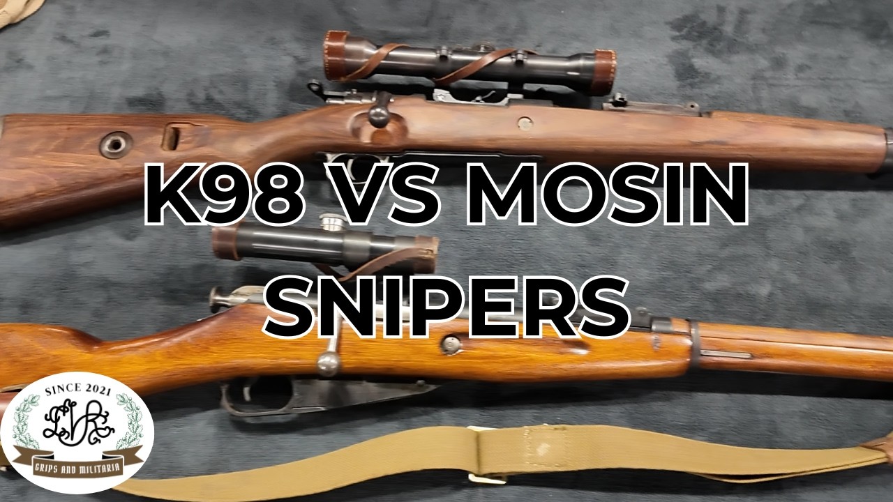 German K98 Sniper vs Russian Mosin PU Sniper | Key Differences Explained |  IVR2021