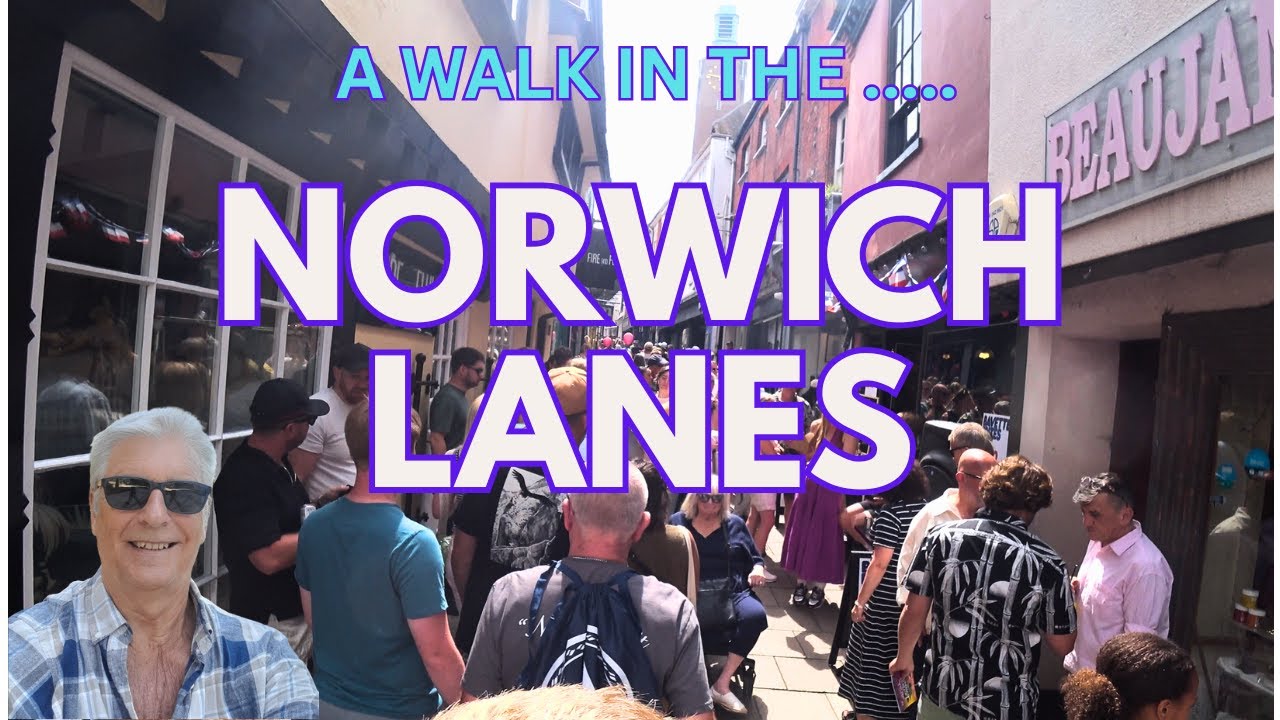 A Walk In The...Norwich Lanes July 2025.