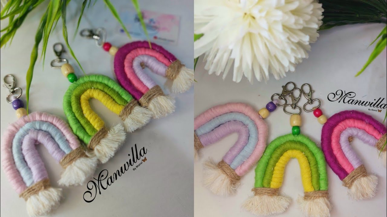 قوس قزح rainbow 🌈 /ميداليه قوس قزح/ manal.elmawardy