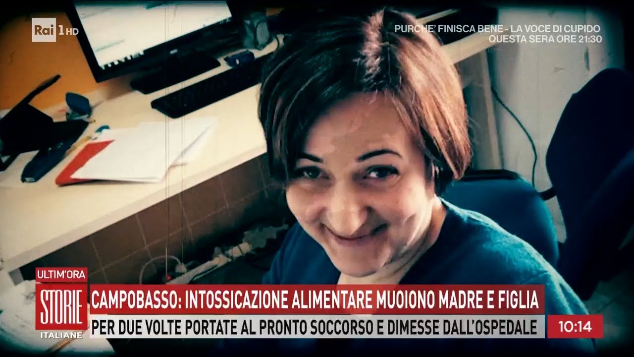 Madre e figlia morte per intossicazione alimentare a Campobasso - Storie italiane 30/12/2025