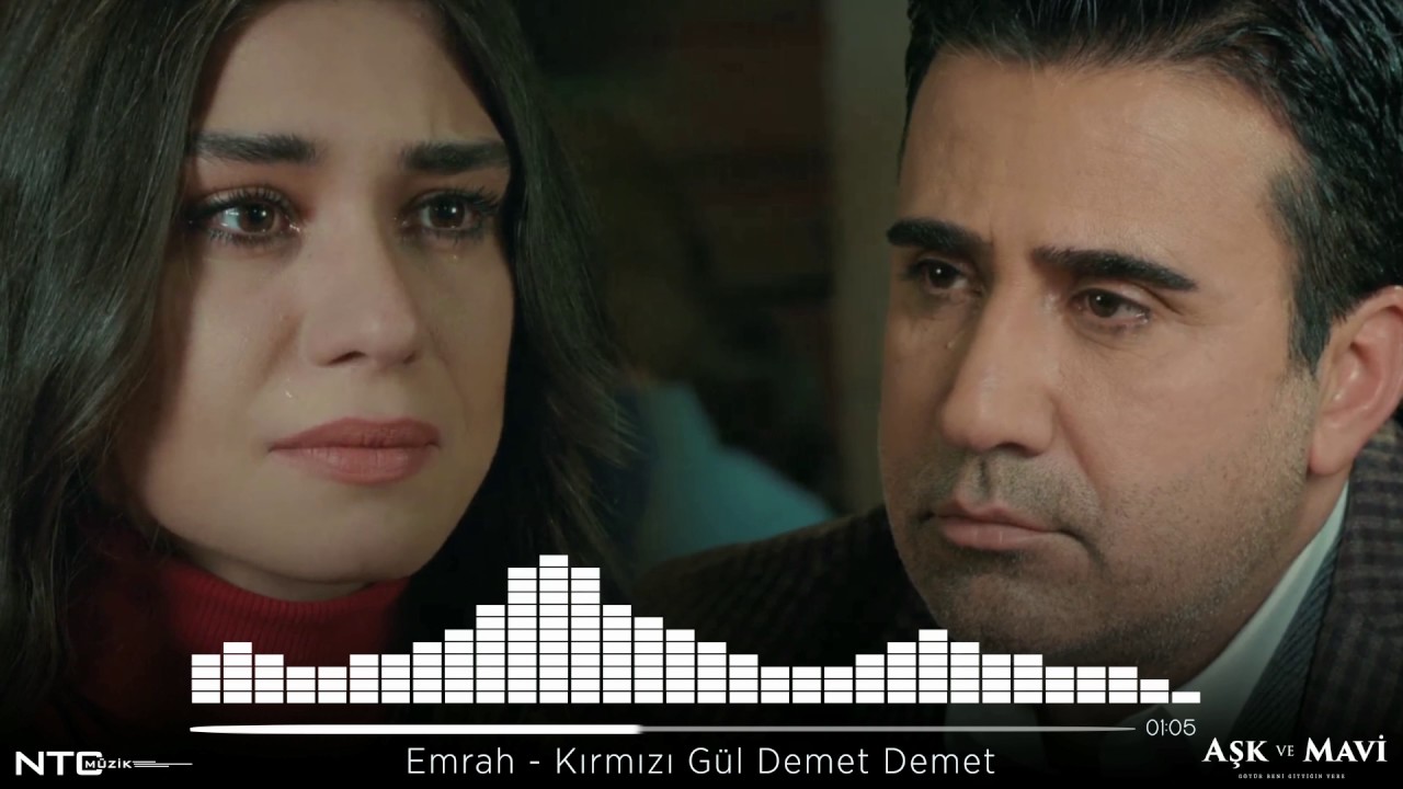 Aşk ve Mavi - Emrah - Kırmızı Gül Demet Demet