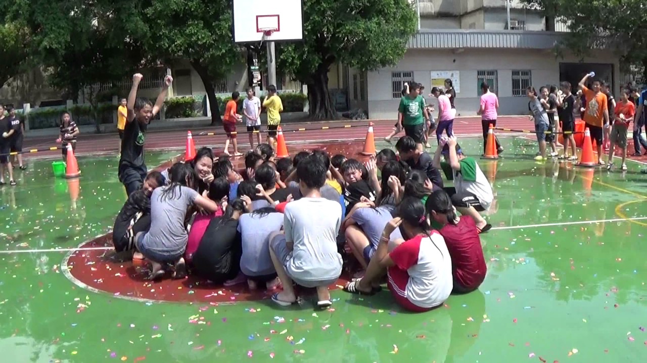 高雄市蚵寮國小72屆畢業系列活動~師生水球戰(實戰篇)106.06.08