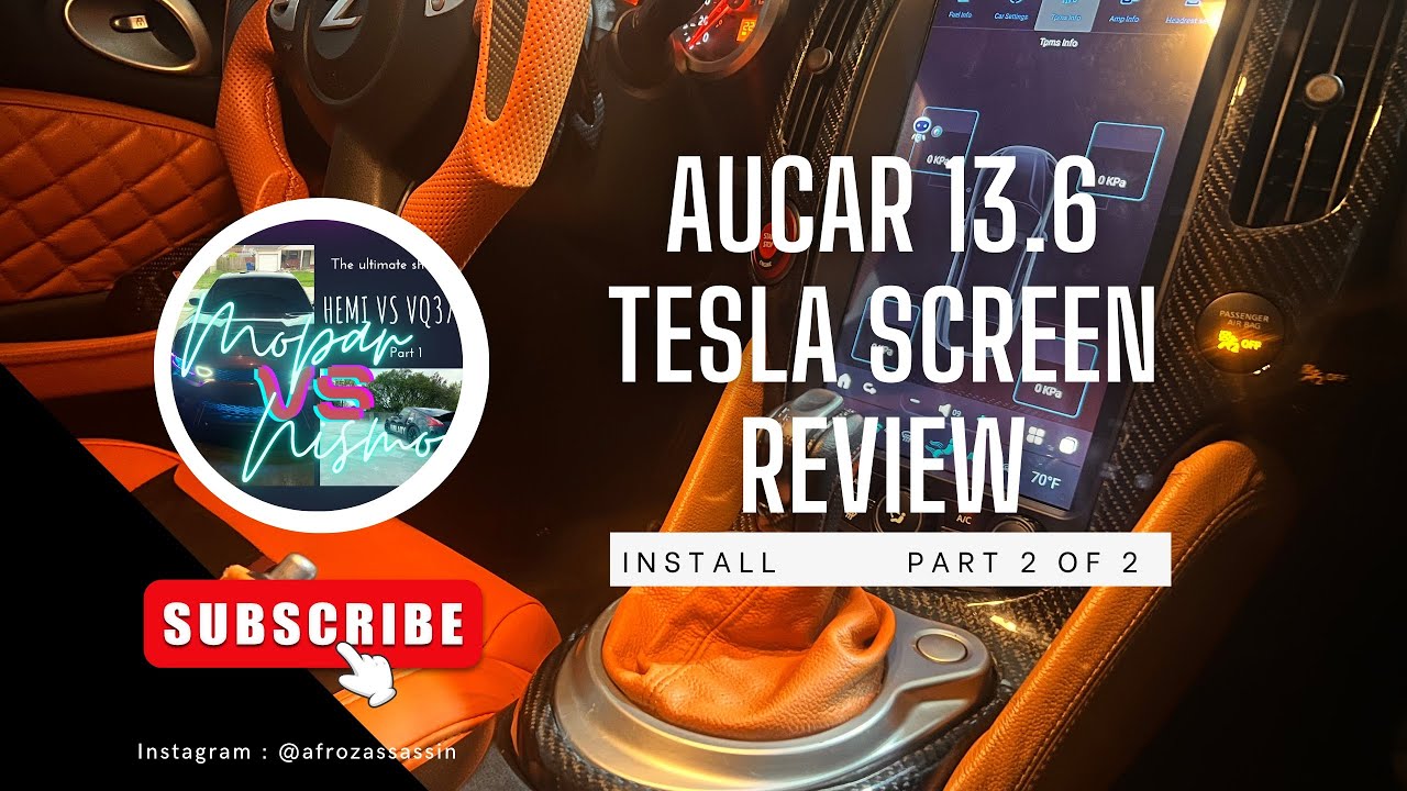 370Z Tesla-Style Screen REVIEW | #teslascreen #nissan #370  #review