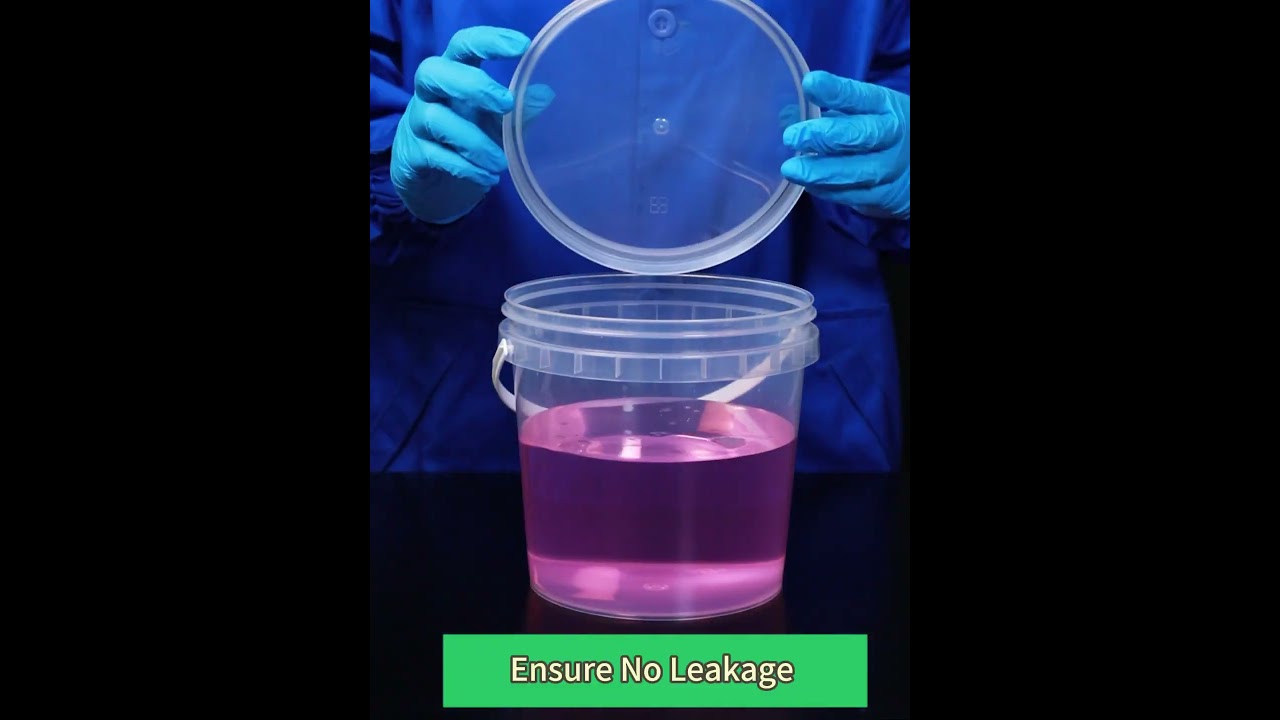 UMETASS Plastic Buckets——Display of SERIES LK，Sealed, tamper-proof and freezable plastic buckets.
