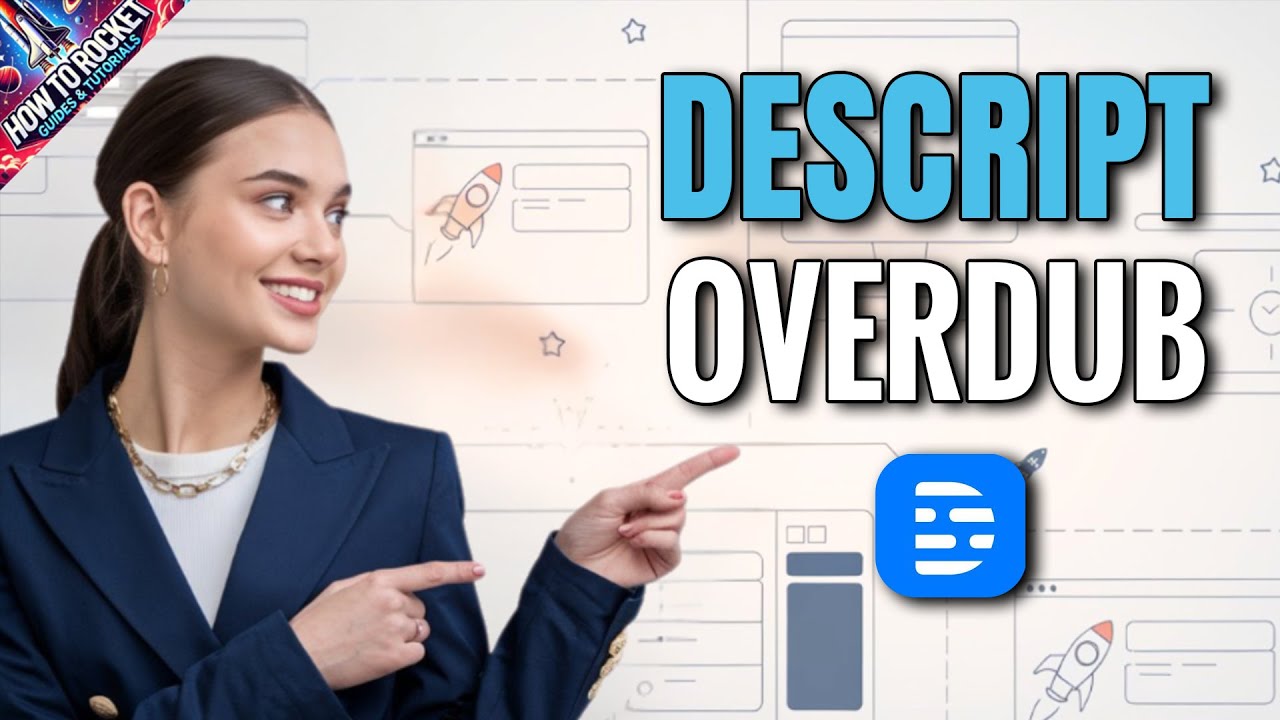 Descript Overdub Tutorial &ndash; Fix Audio Mistakes Like Magic
