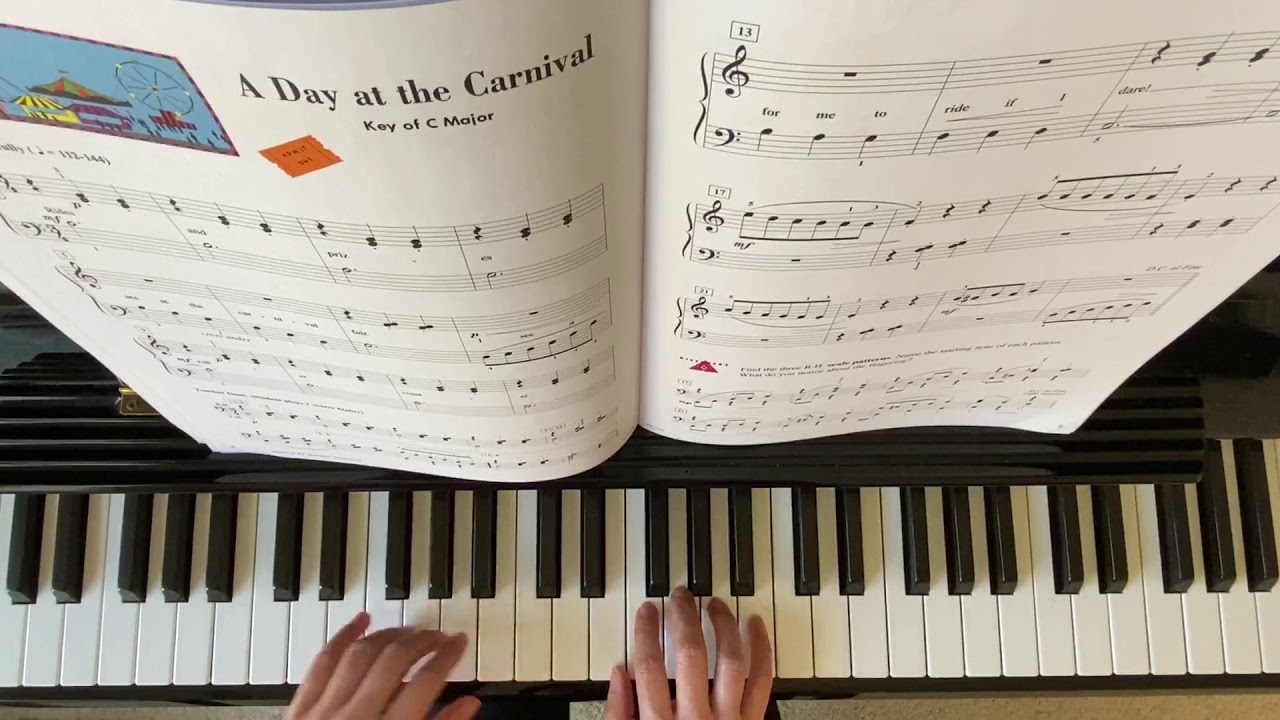 “A Day at the Carnival” Piano Adventure Performance Book Level 2B
