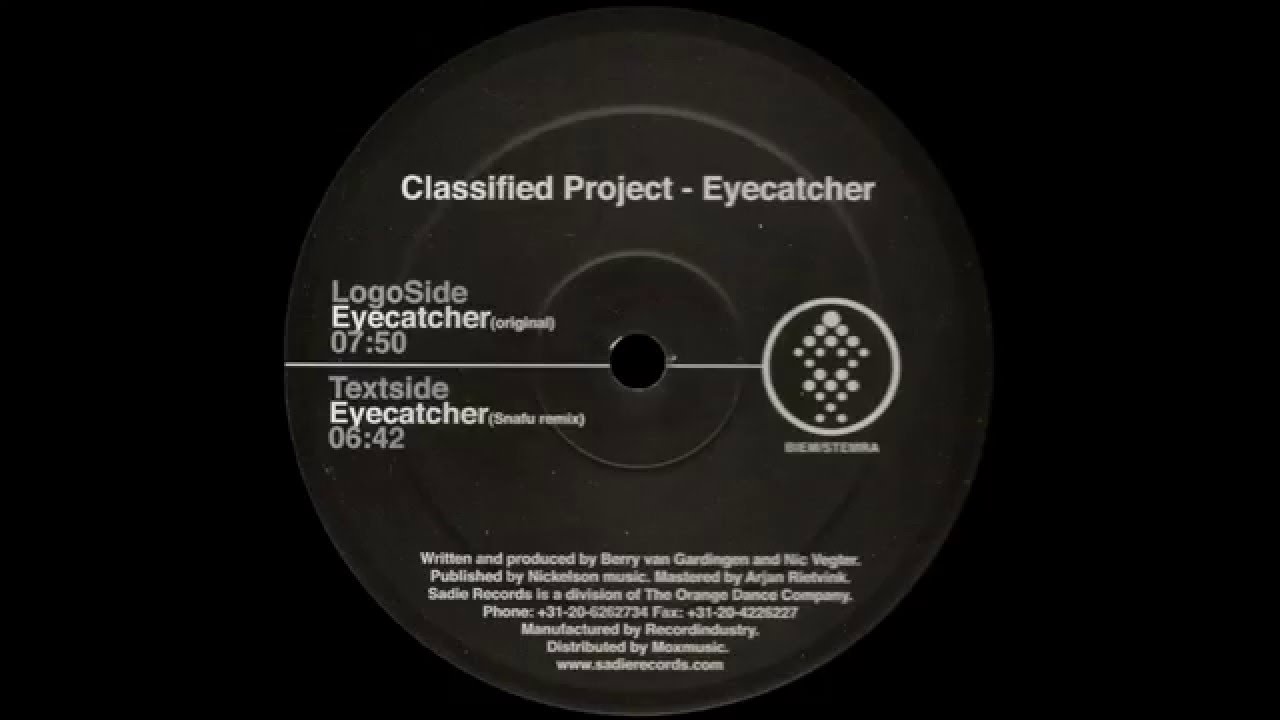 Classified Project - Eyecatcher (Snafu Remix)  |Sadie Records| 2001