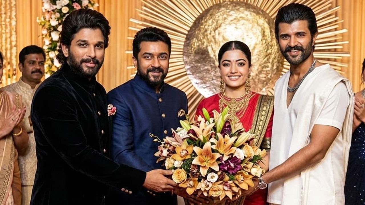 Vijay Deverakonda & Rashmika Reception 😍 Video | Vijay Rashmika Wedding Reception | Virosh Reception