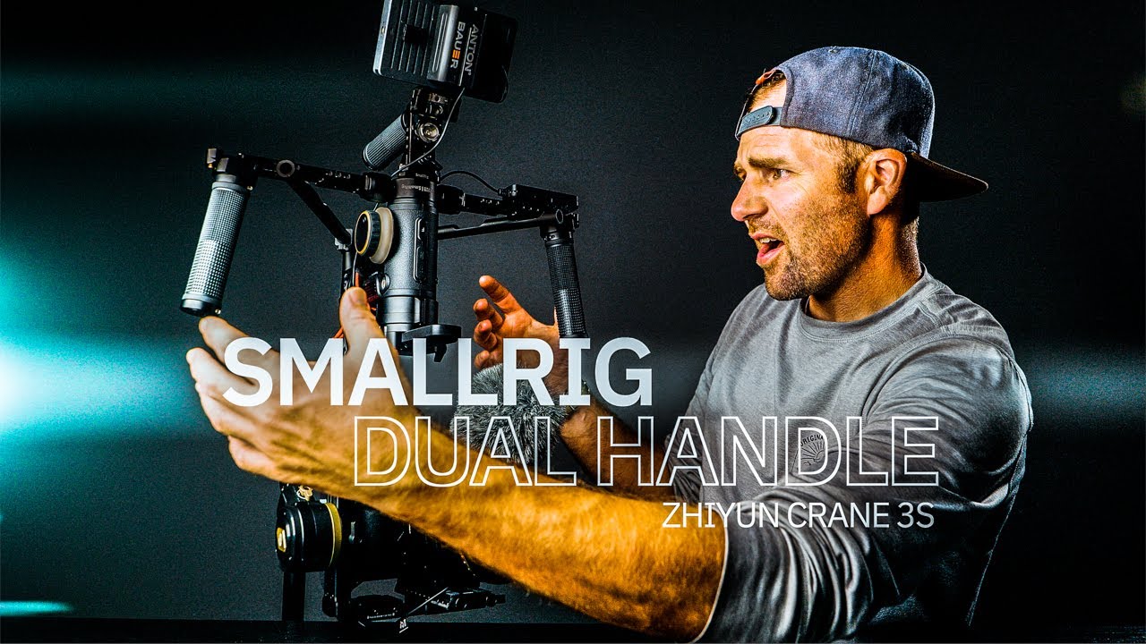 SMALLRIG dual handgrip for ZHIYUN CRANE 3S // BEST crane 3s ACCESSORY