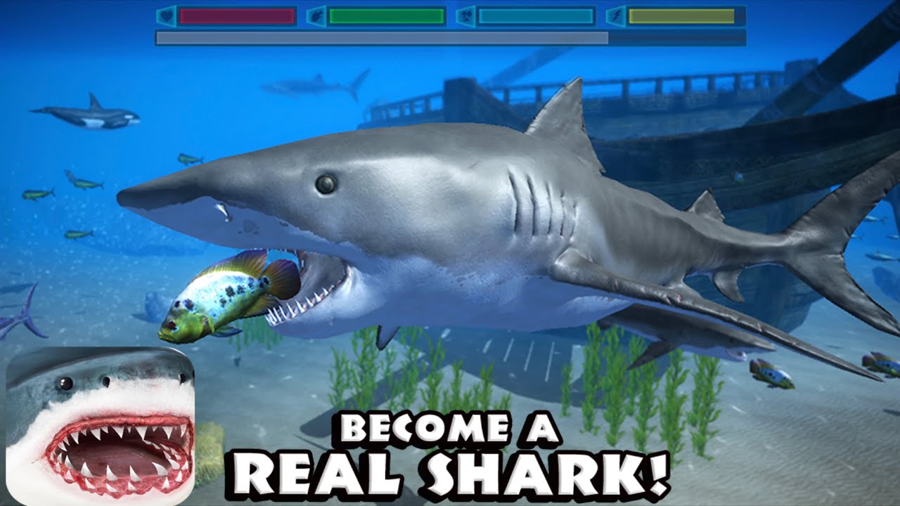 #Ultimate Shark Simulator - By  #Gluten Free Games -#Simulation - #iTunes/#Google Play