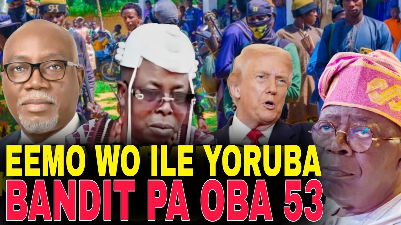 HA!! AGBESUMOMI TI PA OBA 53 NILE YORUBA. ORIYOMI HAMZAT PANELISTS TU PEREPEERE ORO LORI OBA ONDO