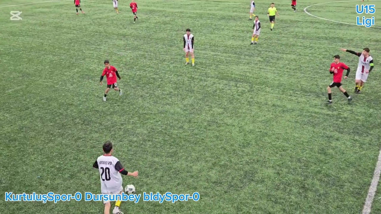 U15 Ligi 3.hafta maçı KurtuluşSpor-2 Dursunbey BldySpor-2