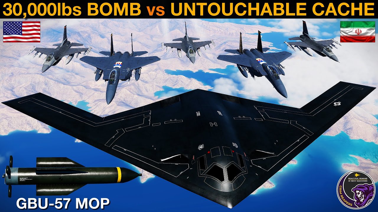 Could B-2 With 30,000lbs Bunker Buster Hit Iran's Underground Missile Storage? (WarGames 256) | DCS