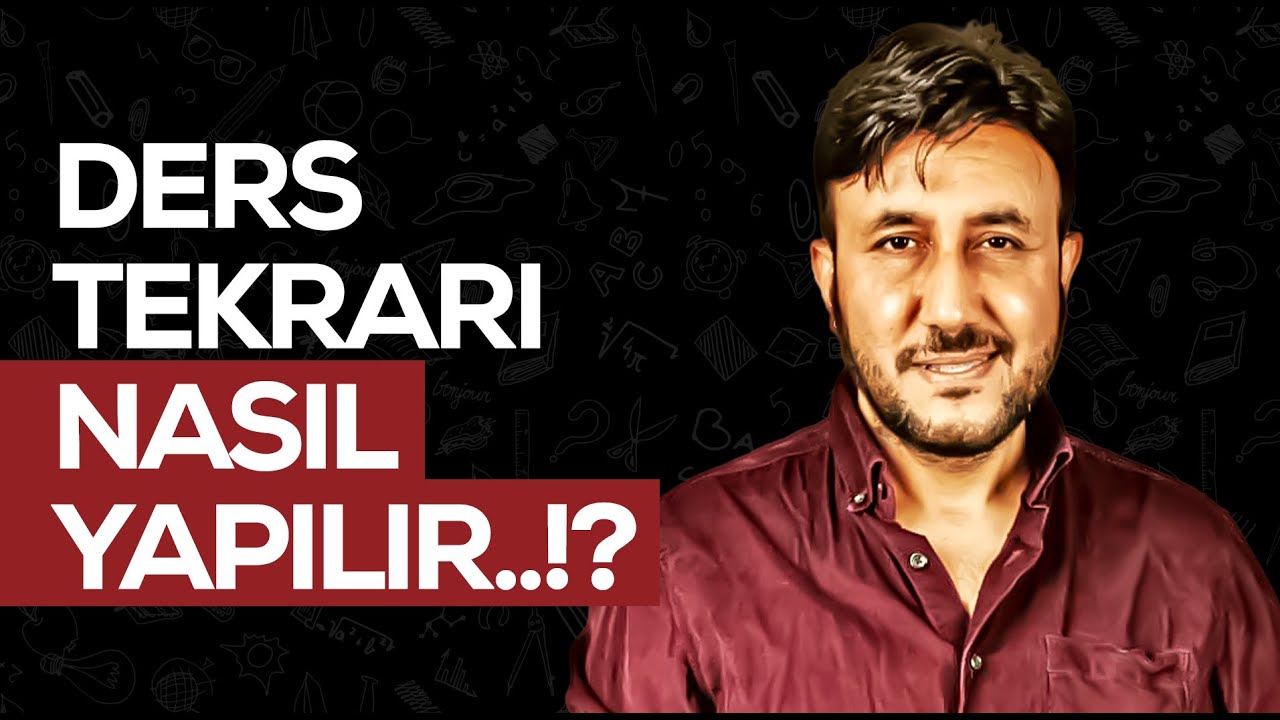 DERS TEKRARI NASIL YAPILIR..!