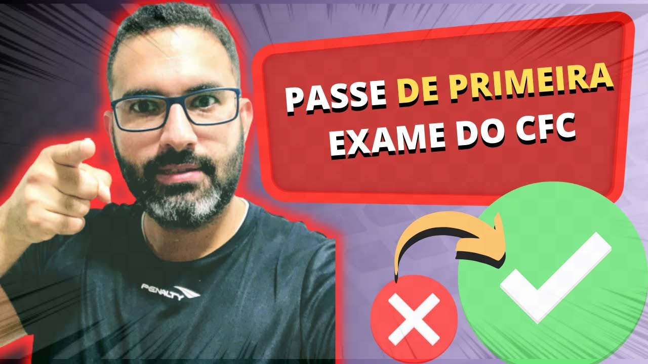 5 DICAS para PASSAR R&Aacute;PIDO no exame do CRC. [COMPROVADO]