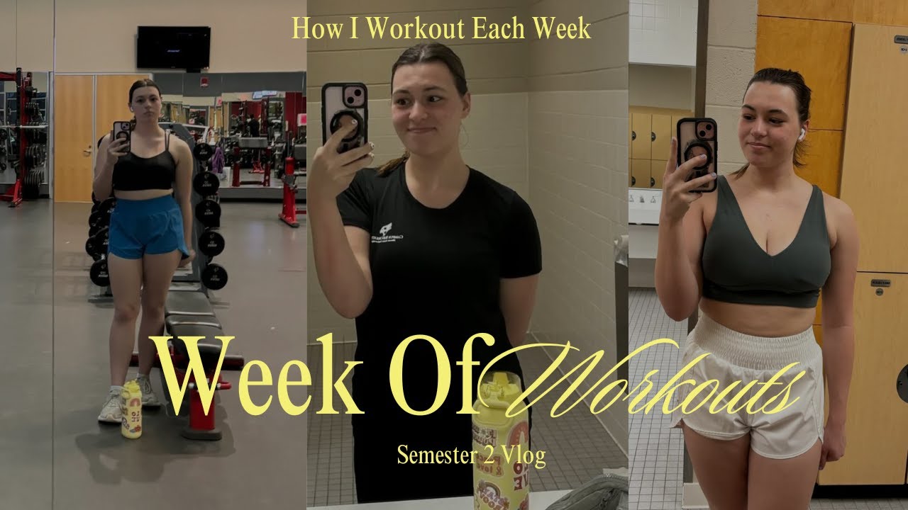 How to Stay Fit in College 🏋️‍♀️ | My Realistic Workout Routine & Tips