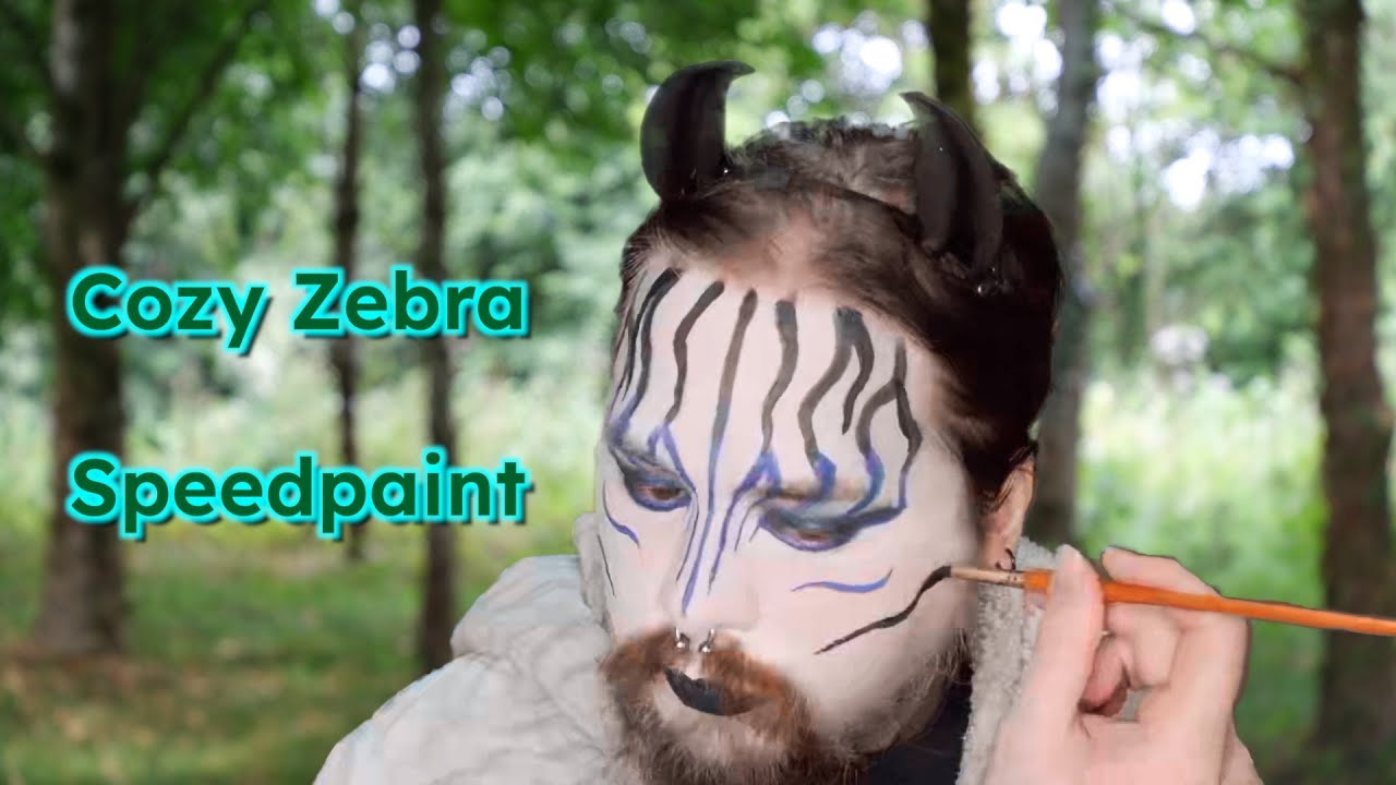 Cozy Zebra Speedpaint
