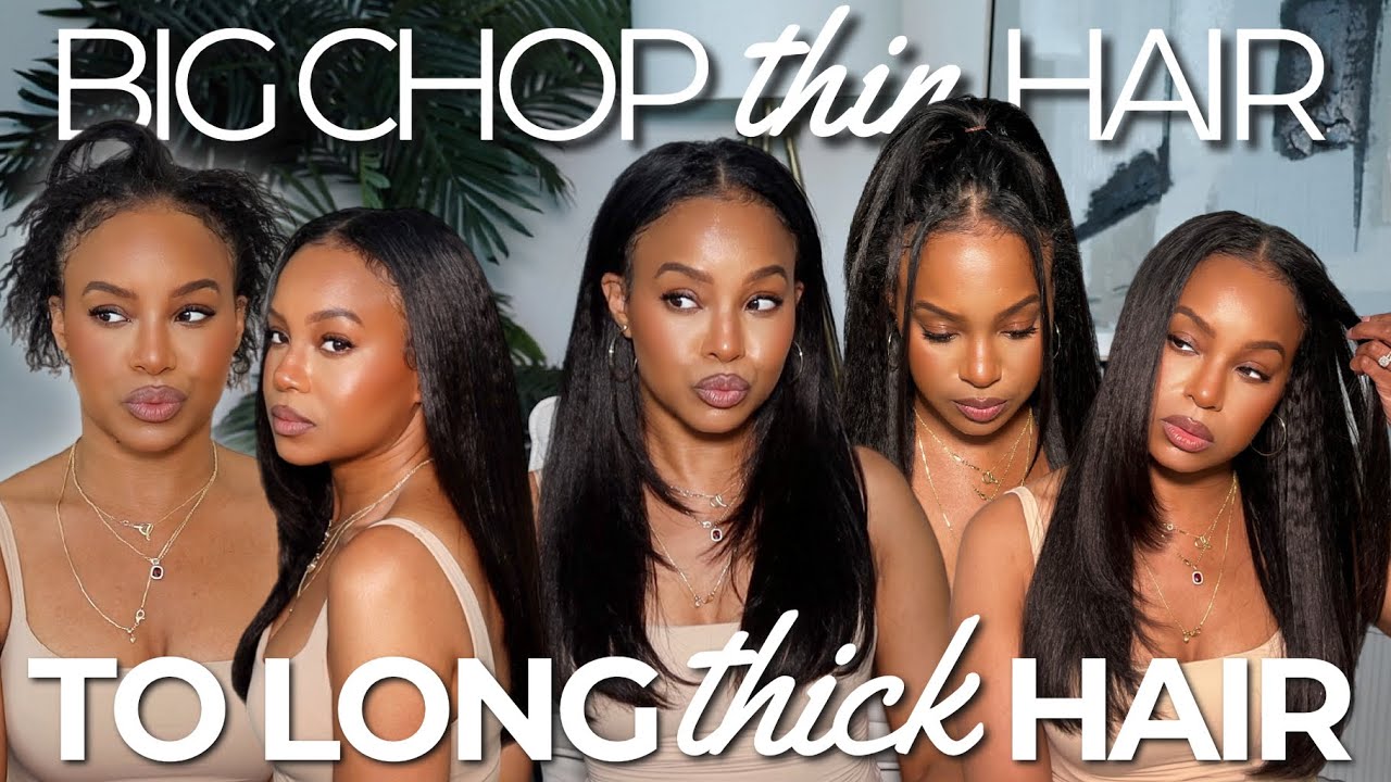 NEW UPGRADED V PART WIG ONLY $99? THE MOST NATURAL KINKY STRAIGHT V PART WIG INSTALL | OQ HAIR