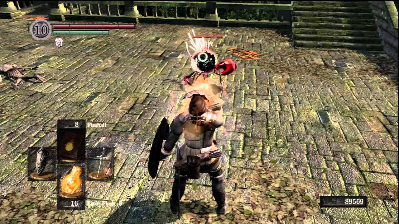 Dark Souls - Black Phantom Vagrant Encounter