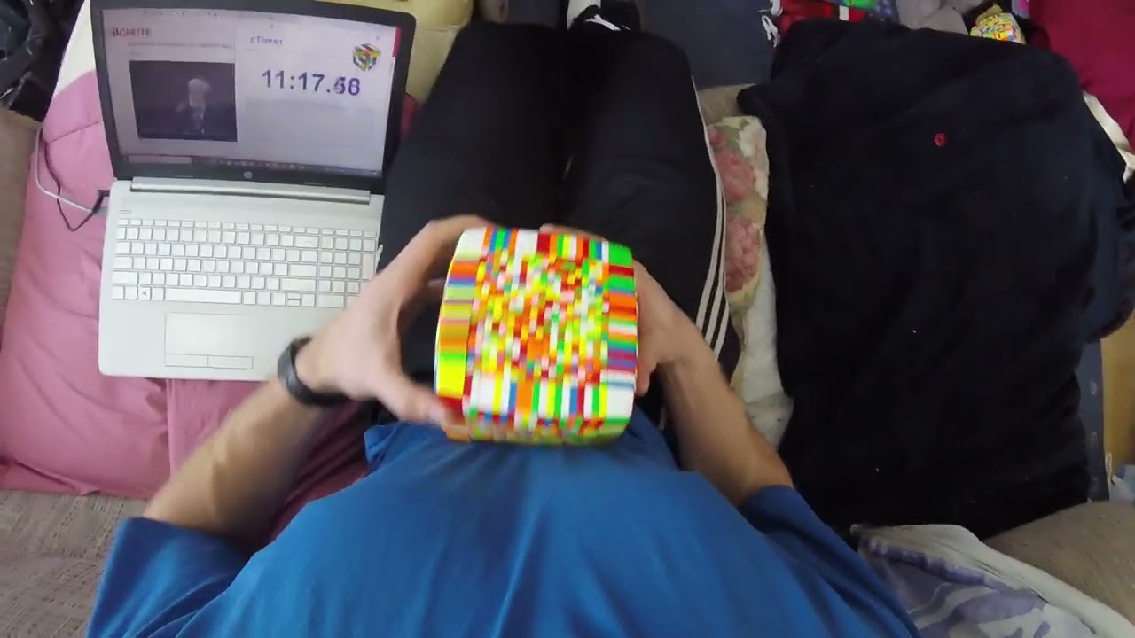 MoYu 21x21x21 M solve - 1:35:55.52